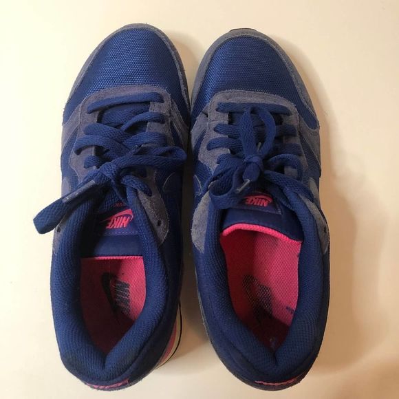 Nike Womens MD Runner Blue/Pink - Picture 5 of 5